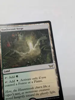 1x Hushwood Verge, Duskmourn, Magic MTG NM - Image 4