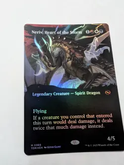 Neriv, Heart of the Storm Tarkir: Dragonstorm Borderless Foil - Image 1