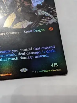 Neriv, Heart of the Storm Tarkir: Dragonstorm Borderless Foil - Image 3
