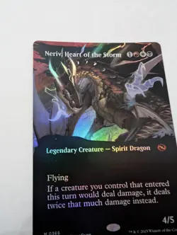 Neriv, Heart of the Storm Tarkir: Dragonstorm Borderless Foil - Image 5