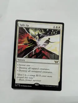 Split Up Duskmourn: House of Horror Regular: Mtg Magic The Gathering - Wrath - Image 1
