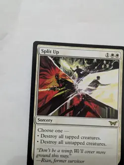 Split Up Duskmourn: House of Horror Regular: Mtg Magic The Gathering - Wrath - Image 2