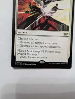 Split Up Duskmourn: House of Horror Regular: Mtg Magic The Gathering - Wrath - Image 5