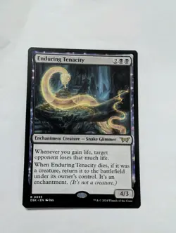 Enduring Tenacity R Duskmourn: House of Horror 95 - Lifegain MTG Enchantment Cre - Image 1