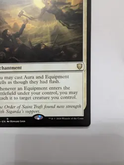 Sigarda's Aid Commander Legends Regular Equipment / Aura - One Drop MTG Magic - Image 4