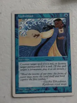 Hydroblast 1x MtG 5th Edition PLAYED - Image 1
