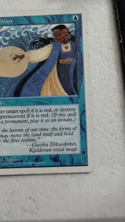 Hydroblast 1x MtG 5th Edition PLAYED - Image 4