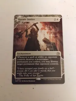 Karmic Justice Wilds of Eldraine: Enchanting Tales #7 MTG - Image 1