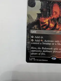 MtG Blazemire Verge - NM Borderless - Duskmourn - Image 2