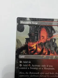MtG Blazemire Verge - NM Borderless - Duskmourn - Image 5