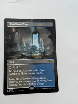 Floodfarm Verge (Borderless) Duskmourn: House of Horror Regular - Image 1