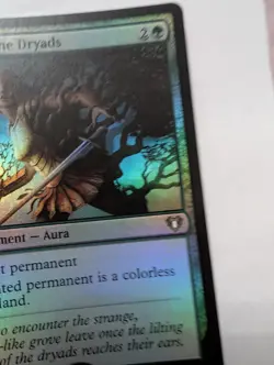 Song of the Dryads Commander Masters Foil - Green Control - Enchantment Aura - Image 4