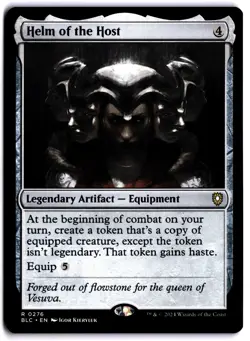 Helm of the Host NM BLC Commander: Bloomburrow MTG - Image 1
