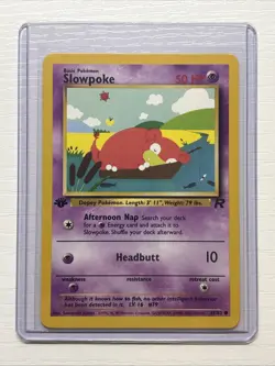 Slowpoke 67/82 1st Edition Team Rocket Pokemon NM/M - Image 1
