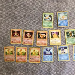 Pokemon TCG 18 Card Lot Pikachu Starmie Kadabra Magmar Growlithe Regular English - Image 3