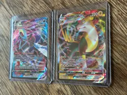 Lot of Five English V Max Pokemon TCG Cards NM/M - Image 5