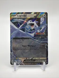 Pokemon Lugia ex Prismatic Evolutions Stamped 082/131 Double Rare Holo - NM - Image 1