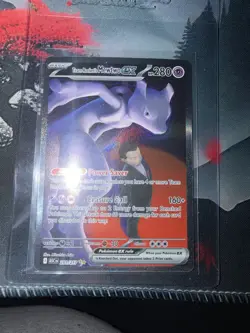 Team Rocket's Mewtwo EX 281/217 ASCENDED HEROES Pack Fresh NM Pokemon English - Image 1