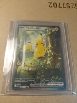 Pokemon TCG Pikachu EX Full Art Rare Holo ASC 276/217 EN HP200 120 - Image 1
