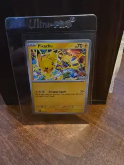 Pokemon TCG - Pikachu SVP 225 Black Star Promo World Championships 2025 - Image 1