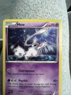 Mew - XY192 - Cosmos Holo Promo - XY Black Star Promos Pokemon Card NM - Image 2