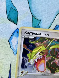 Pokemon TCG Rayquaza C Supreme Victors LV.73 Holo Rare Card Near Mint - Image 2