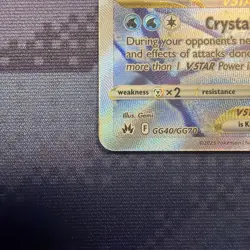 Glaceon VSTAR GG40/GG70 Crown Zenith Galarian Gallery - English - Pokemon TCG - Image 2