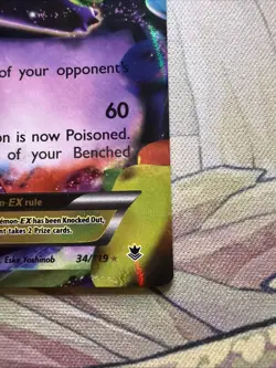 Pokemon TCG Gengar EX 34/119 Phantom Forces Ultra Rare LP+ - Image 3