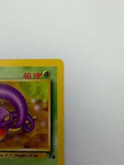 #46/62 Ekans Normal Common - Pokemon TCG Fossil - Vintage - LP (See Photos) - Image 4
