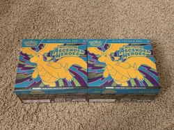 Pokemon TCG Ascended Heroes ETB Elite Trainer Boxes Lot of 2 - Image 1