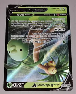 Alola-Kokowei V # 005/078 Ultra Rare Holo Pokemon Go 2022 Pokemon Deutsch Mint - Image 3