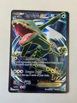 Pokemon TCG Rayquaza EX Full Art Ultra Rare Roaring Skies 2015 104/108 - Image 1