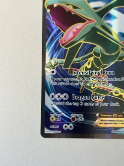 Pokemon TCG Rayquaza EX Full Art Ultra Rare Roaring Skies 2015 104/108 - Image 5