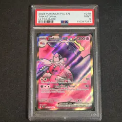 Pokemon Tinkaton ex Scarlet & Violet Paldea Evolved 240/193 Holo Ultra PSA 9 - Image 1
