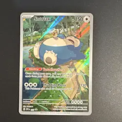 Pokemon TCG Snorlax Scarlet & Violet Promo Holo 051/2023 150 HP English - Image 1