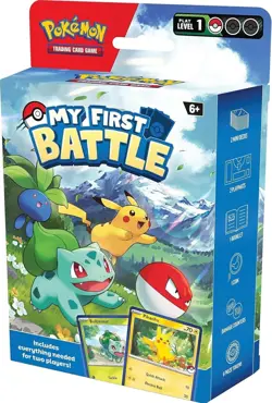 My First Battle Pikachu and Bulbasaur TCG Pokemon Sealed - Image 1