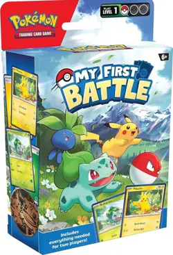 My First Battle Pikachu and Bulbasaur TCG Pokemon Sealed - Image 2
