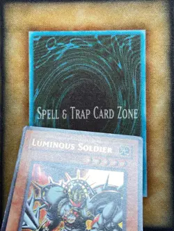 Yugioh Luminous Soldier TP5-EN001 Ultra Rare MP - Image 3
