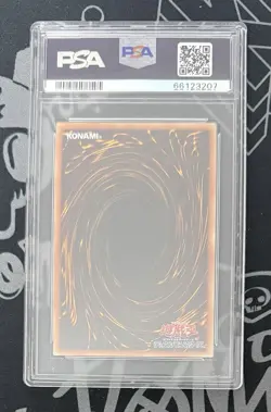 2021 YUGIOH APOLLOUSA, BOW OF THE GODDESS PRISMATIC SECRET PAC1-JP028 PSA 10 - Image 2