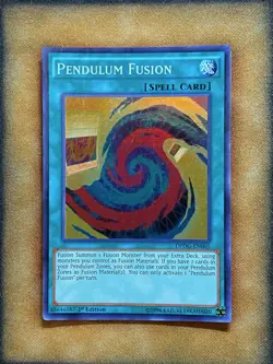 Yugioh Pendulum Fusion DPDG-EN005 Super Rare 1st Ed LP - Image 1