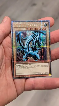 Blue-Eyes White Dragon -RA03-EN079 - Quarter Century Secret Rare - Yu-Gi-Oh - Image 1