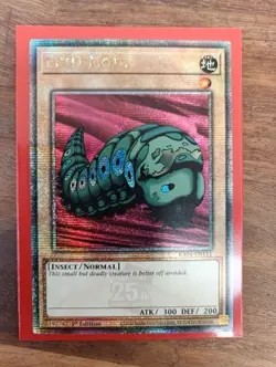 Yugioh Petit Moth RA04-EN111 1st Edition Quarter Century Secret Rare NM - Image 1