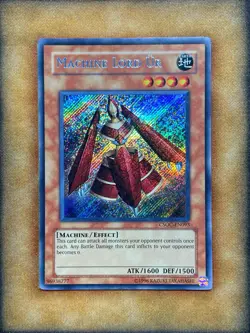 Yugioh Machine Lord Ur CSOC-EN093 Secret Rare LP - Image 1
