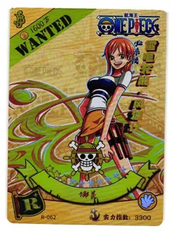 NAMI R-062 HOLO One Piece Anime TCG CCG Anime Card - Image 1