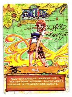 NAMI R-062 HOLO One Piece Anime TCG CCG Anime Card - Image 2