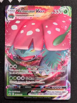 Venusaur VMAX - SWSH102 SWSH: Sword & Shield Promo Cards Pokemon NM Holo - Image 1