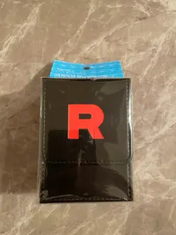 Pokemon Card Game Flip Deck Case Team Rocket Limited Pokemon Center Japan NEW - Image 1