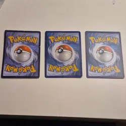 Pokemon TCG Charizard EX Foil & Trainer Lot - 3 English Cards - Image 2