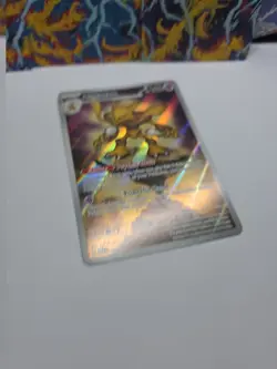 Alakazam 009 Mega Evolution Black Star ETB Promo Pokemon Card - Image 3