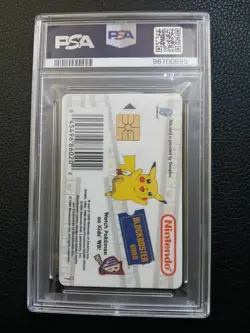1999 POKEMON SNAP SMART CARD PSA 8 BLOCKBUSTER VIDEO VINTAGE NINTENDO PIKACHU - Image 3
